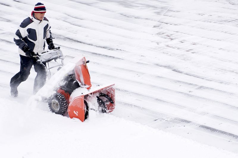 Snow Blower Use
