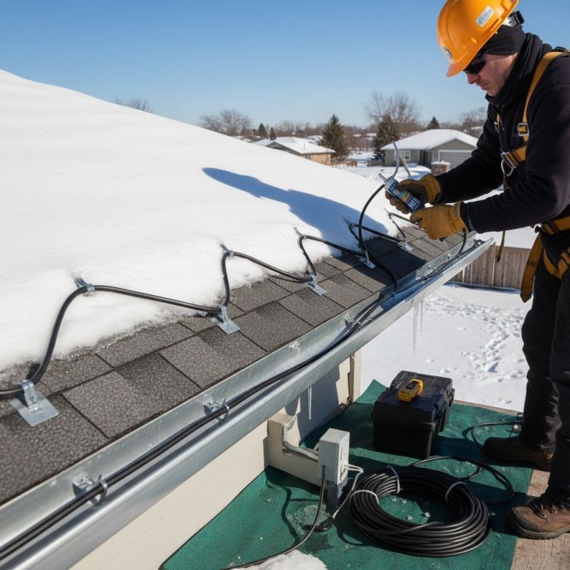 Heat Tape Installation in Redmond, WA