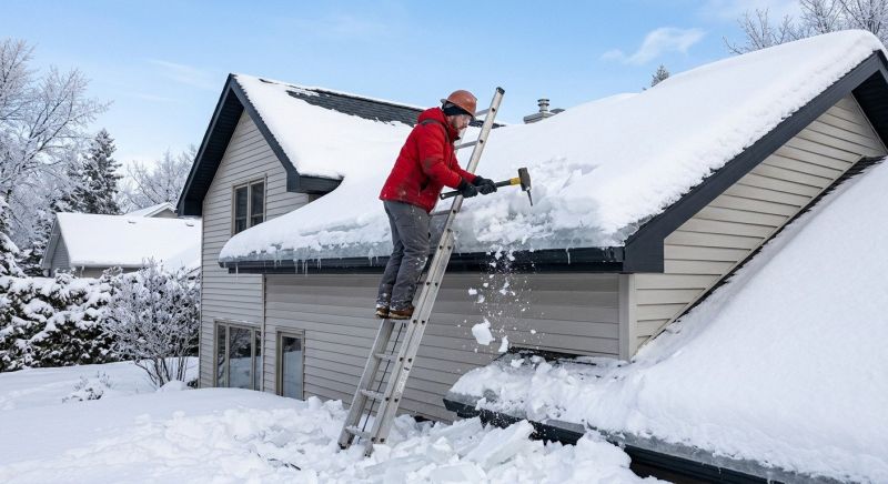 Ice Dam Removal in Puyallup, WA