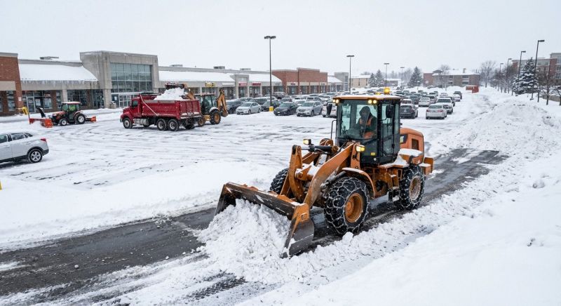 Parking Lot Snow Plowing in Long Island, NY