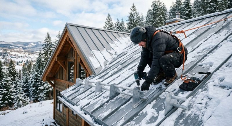 Snow Guard Installation in Bellevue, WA