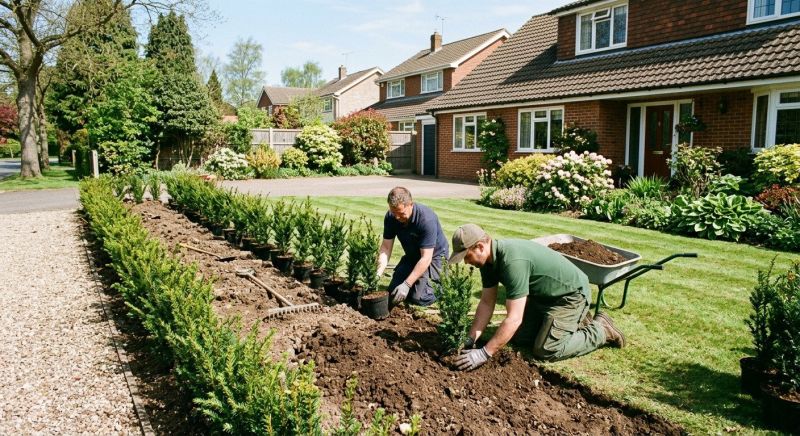 Boxwood Planting in Ventura County, CA