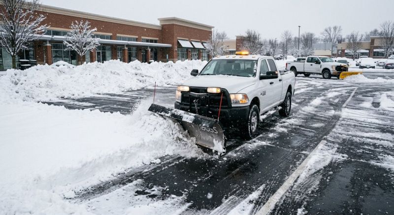 Commercial Snow Plowing in New York, NY