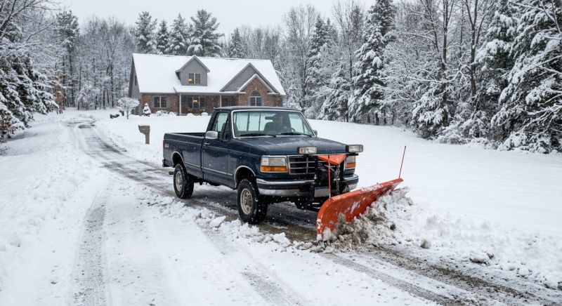 Driveway Snow Plowing in Long Island, NY