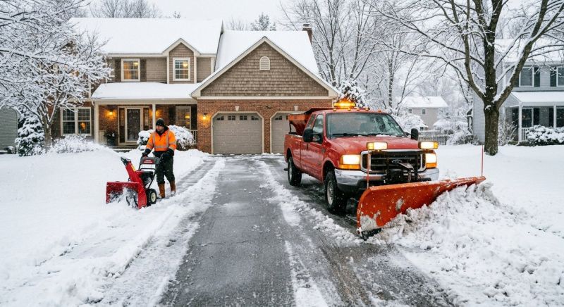 Driveway Snow Removal in New York, NY