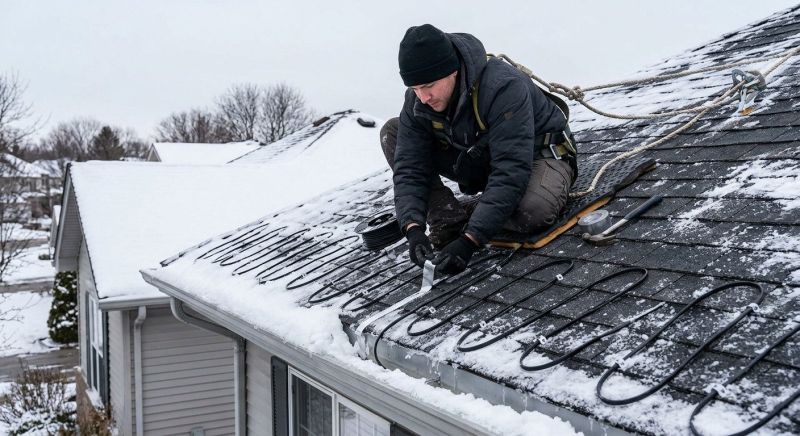 Heat Tape Installation in Redmond, WA