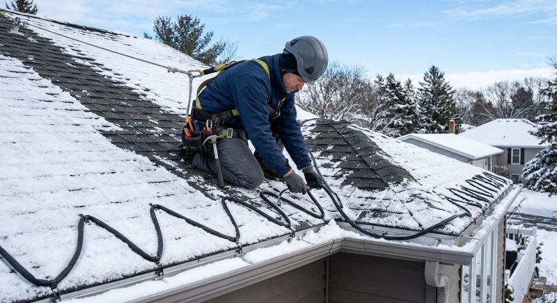 Heat Tape Installation in Edmond, OK