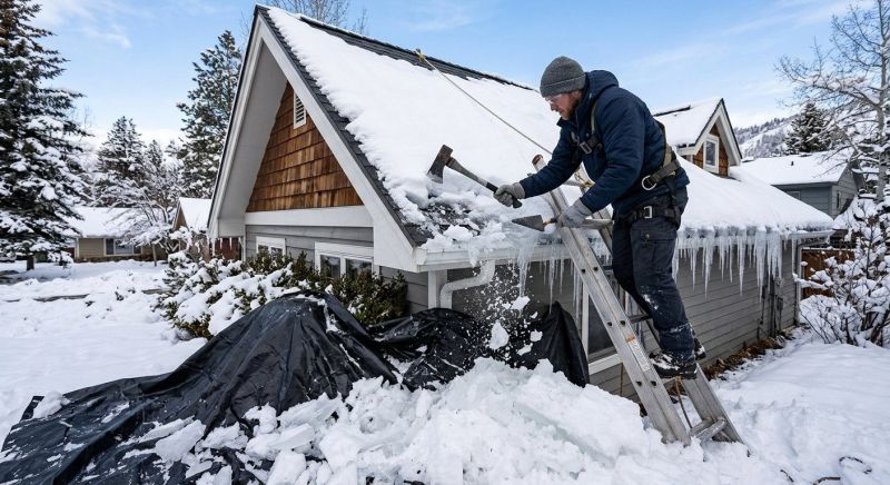 Ice Dam Removal in Gig Harbor, WA