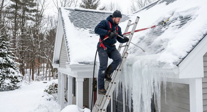 Ice Dam Removal in Redmond, WA