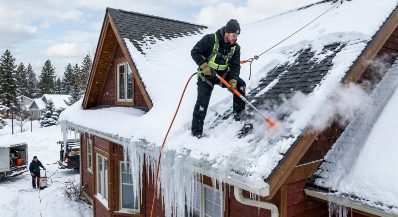 Ice Dam Removal in Tulsa, OK