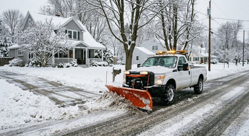 Residential Snow Plowing in Brooklyn, NY