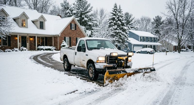 Residential Snow Plowing in Long Island, NY