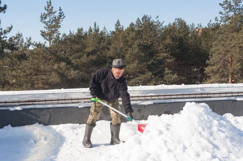 Roof Snow Raking in New York, NY
