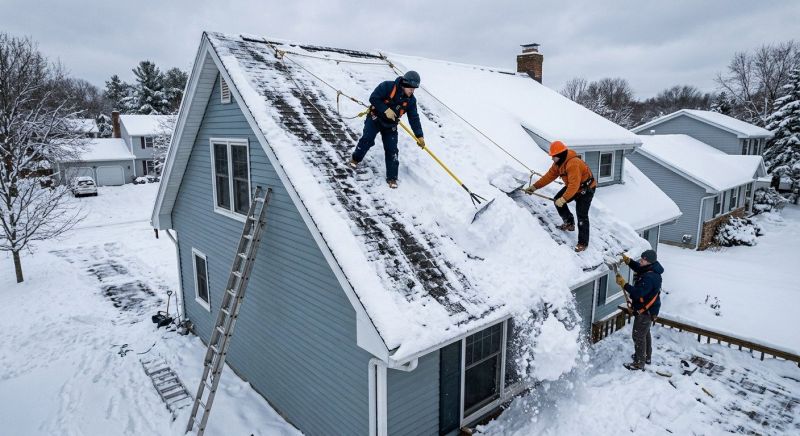 Roof Snow Removal in Brooklyn, NY