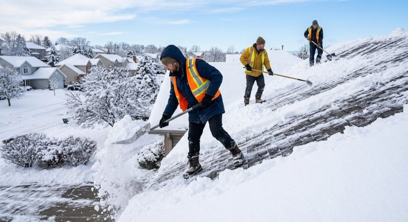 Roof Snow Removal in New York, NY